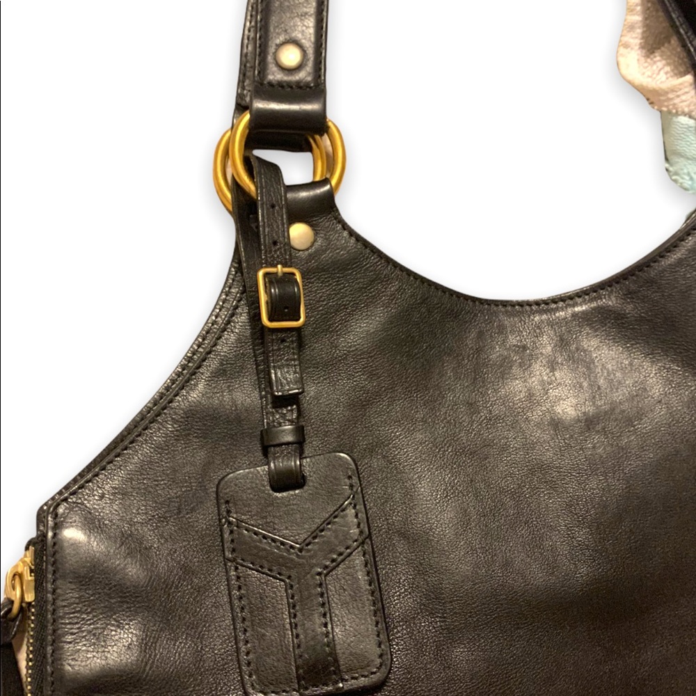 Yves Saint Laurent Black Tote Bag - Picture 6 of 7